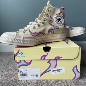 Converse x Golf Wang Golf Le Fleur Yellow Flame